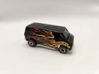 Hot Wheels Redline 1974 Super Van Black w Flames