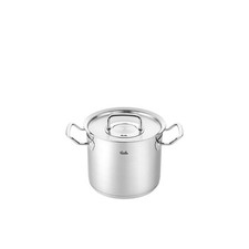 Fissler - Original Profi Collection - Pentola alta con coperchio in acciaio 28 c