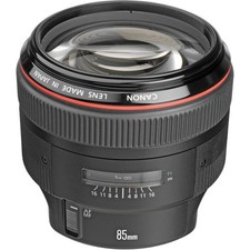 Canon EF 85mm f/1.2L II USM Autofocus Lens 1056B002