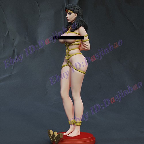Wonder Woman Bound 1/12 1/6 1/4 3D Print Model Kit Unpainted Unassembled NSFW - Picture 3 of 3