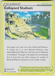 Collapsed Stadium 137/172 Brilliant Stars Uncommon Trainer