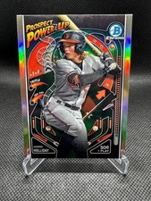 Jackson Holliday 2024 Bowman Mega Box Chrome Prospect Power-Up Baltimore Orioles