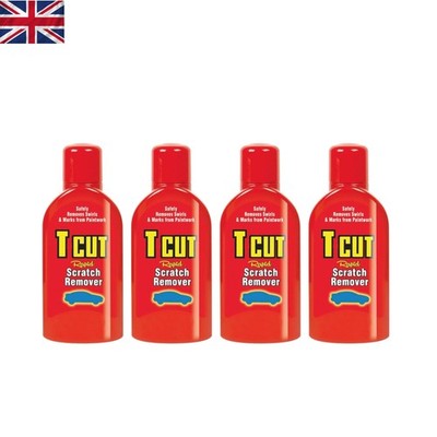 T Cut Kratzerentferner 4er Pack - professionelle Autolackpflege, je 500ml
