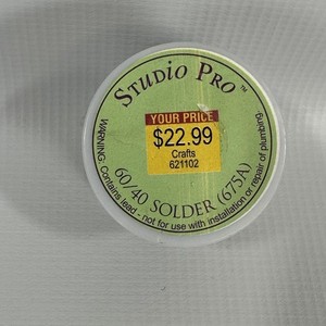 Diamond Tech Studio Pro 60/40 Solder 1 Lb Wire Spool Leaded 675A Glass