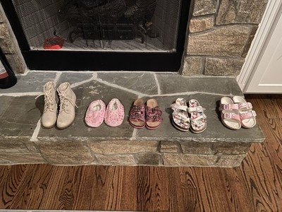 Girls Shoes Size 13-1 Lot Of 5
