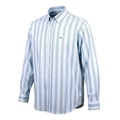 Tommy Bahama Island Zone Sarasota Stretch Seaview Button Up Shirt LT NWT $148