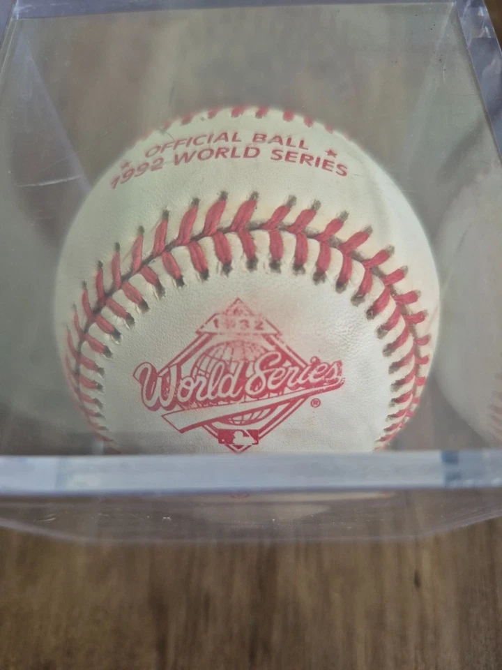 1992 World Series Official Baseball Signed by Dave Winfield Toronto Blue Jays - Image 2 of 3