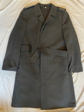 Bundeswehr Heer Dienstmantel Gr 33 182/96 Hauptmann Uniform Blitz 1983 Grau