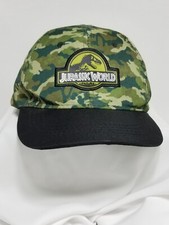 Jurassic World Youth Child Snapback Cap Hat Camo New Without Tags