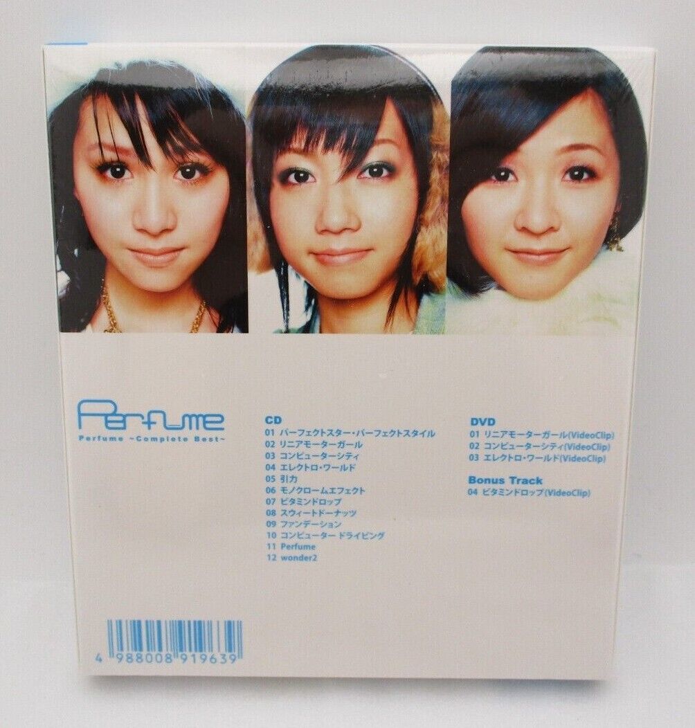 [ New ] Perfume CD & DVD Perfume Complete Best Japan import Factory Sealed