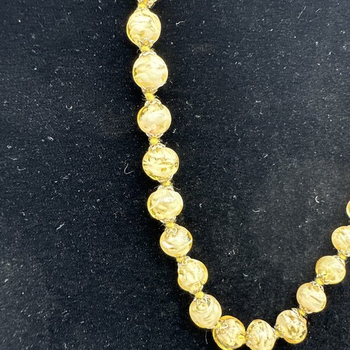 Authentic Murano Glass Beaded Necklace - New MQ 18 - Picture 4 of 8
