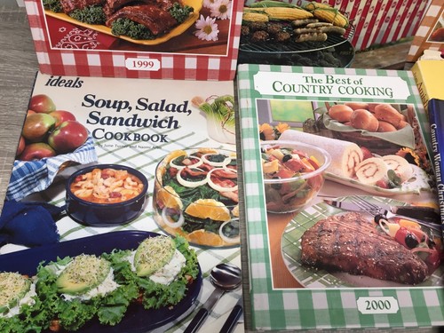 Lot of 7 Country Rural Amish mennonite cookbooks, outdoors &soup salads sandwich - Picture 6 of 8