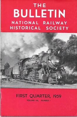 NRHS Bulletin #1 1959 Rapid Transit Newark Trollyeys Frankfurt Schmalspur Schnee