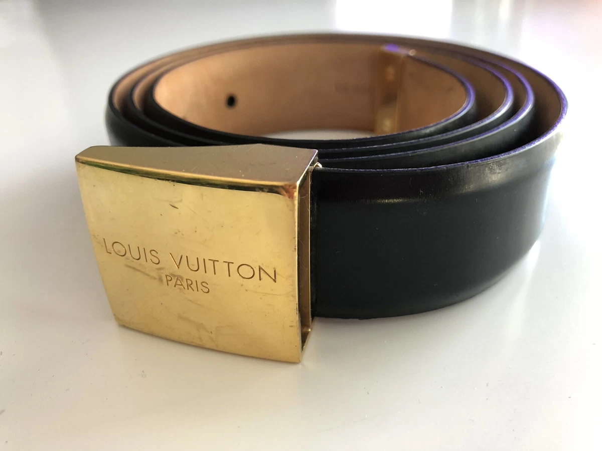 lv belt men black