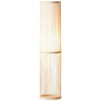 Brilliant Lampe Nori Standleuchte 1Flg Natur/Weiß | 1X A60, E27, 40W, Geeignet F
