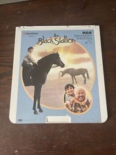 United Artist The Black Stallion RCA Selectavision Videodisc CED