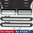 <!--F#f_0-->2X 15 LED Tail Lights White Reverse Slim Light Strip Trailer Truck Light 12V-24V<!--F/-->