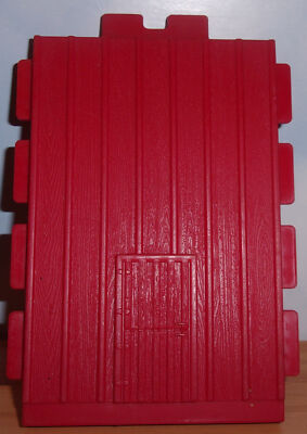 1/64 Ertl Farm Country Red Barn Section with Door 4 Tab Version