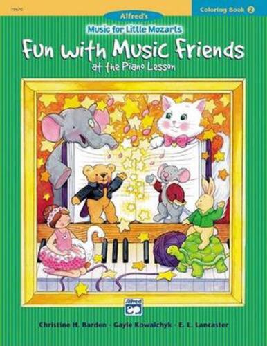 Lección de piano Fun with Music Friends at the Piano de Christine Barden (inglés) Paperba - Imagen 1 de 1