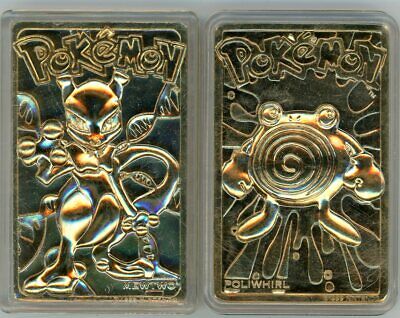 I have a Mewtwo 23k gold pokemon card : r/gaming