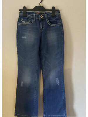 Damenjeans 4Wards Ring Denim blau Größe 8 normale bequeme Qualität