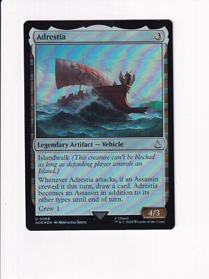 MAGIC THE GATHERING MTG ASSASSIN'S CREED ADRESTIA FOIL | eBay