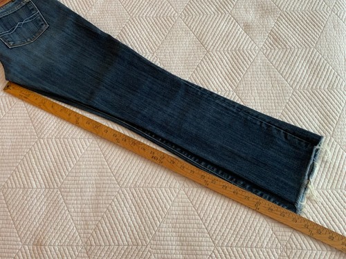 3 Lucky Brand Zoe Straight Jeans Women's Mid Rise dark Wash Denim size 25 - Bild 13 von 13