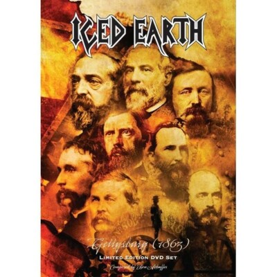 ICED EARTH ''GETTYSBURG (1863)'' 2 DVD NEUWARE !!!