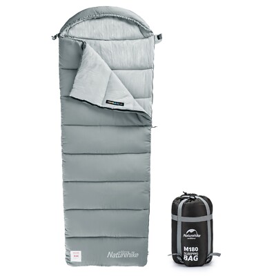 Naturehike 220×80cm Camping Schlafsack Deckenschlafsack Spleißbarer Schlafsack