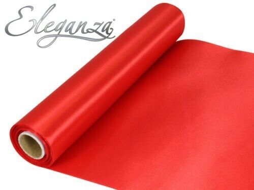 Satin Fabric 29cm Wide For Party Venue Events Wedding Table Decor Craft Eleganza - Picture 18 of 26
