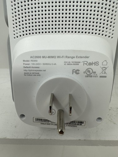 TP-Link RE650 AC2600 Wireless Dual Band MU-MIMO Wi-Fi Range Extender Tested - Afbeelding 3 van 3
