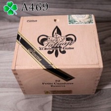 Tatuaje Petite Cazadores Reserva Empty Wood Cigar Box 5.75" x 4.75" x 4.5" A469