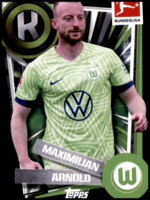 Topps Bundesliga 2022/23 - Sticker 355 - Maximilian Arnold - Kapitän Wolfsburg