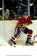 STEPHAN LEBEAU In ACTION 35mm COLOR SLIDE Montreal CANADIENS Star PLAYER