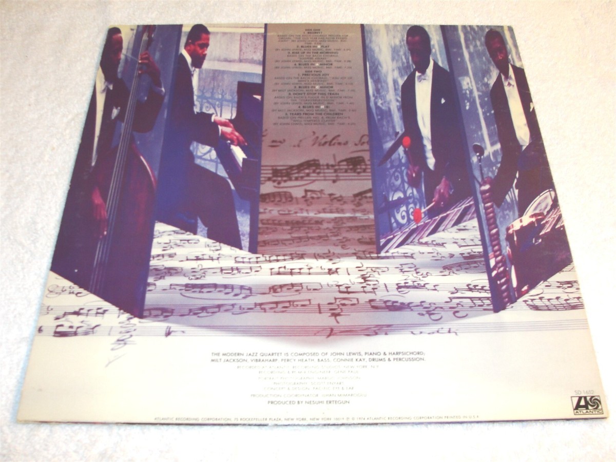 1974年盤 モダン・ジャズ・クァルテット - ブルース・オン