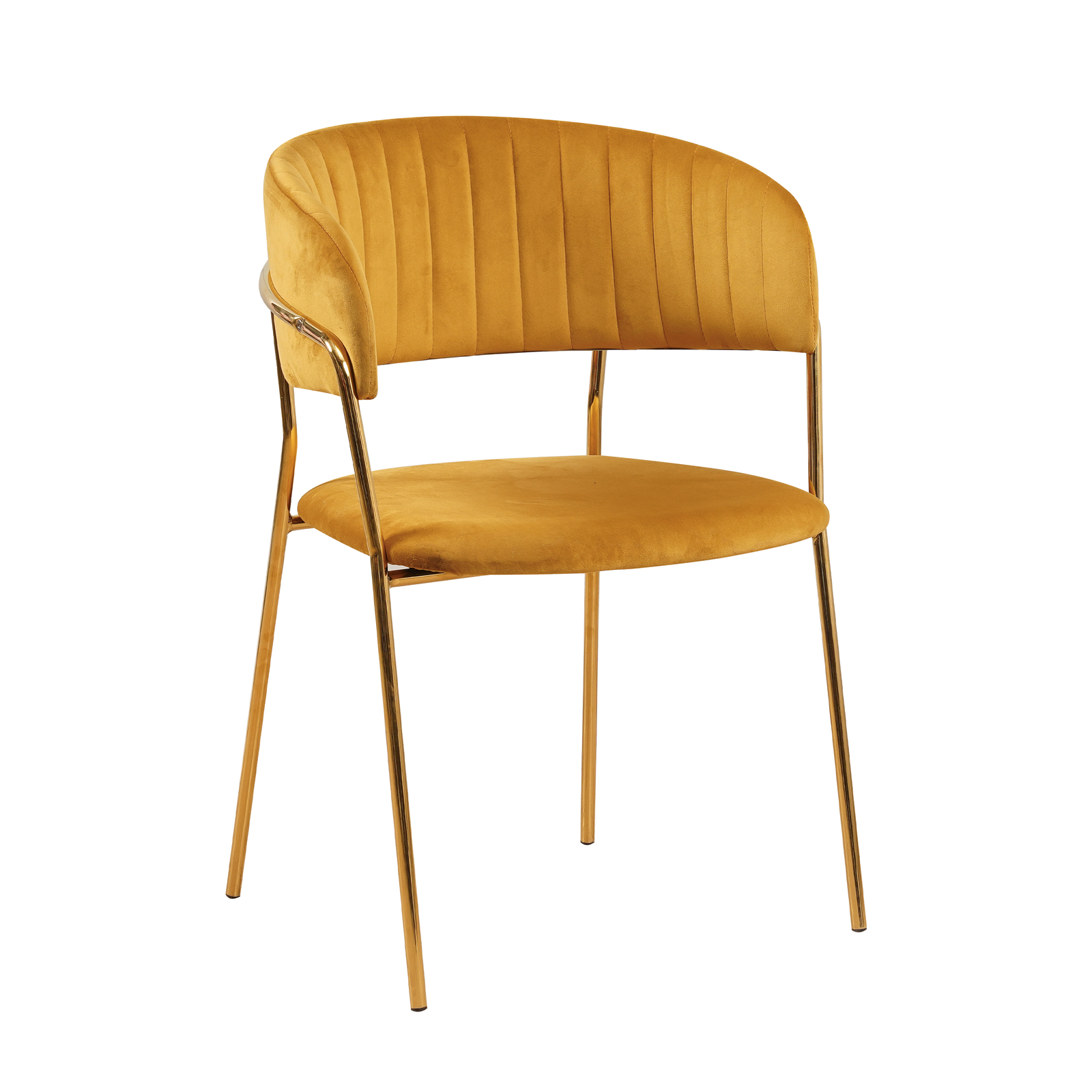set da 2,Poltrona artemisia, velluto, senape struttura oro, per interni o locali