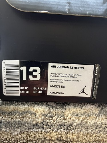Air Jordan 13 Retro Barons Men’s Sz 13 (2014) 414571 115 - Picture 13 of 13