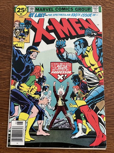 Uncanny X-Men #100 Bronze Age Wolverine Old X-men Vs New X-Men
