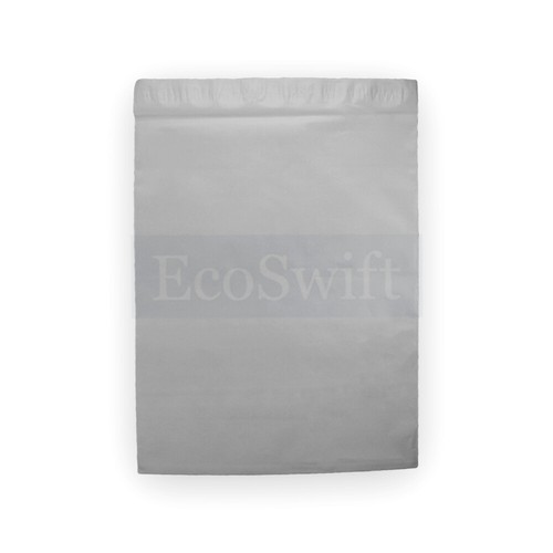 5 sobres de envío de sobres de polietileno blancos EcoSwift de 12 x 16 bolsas auto selladas de 1,7 millas - Imagen 2 de 4