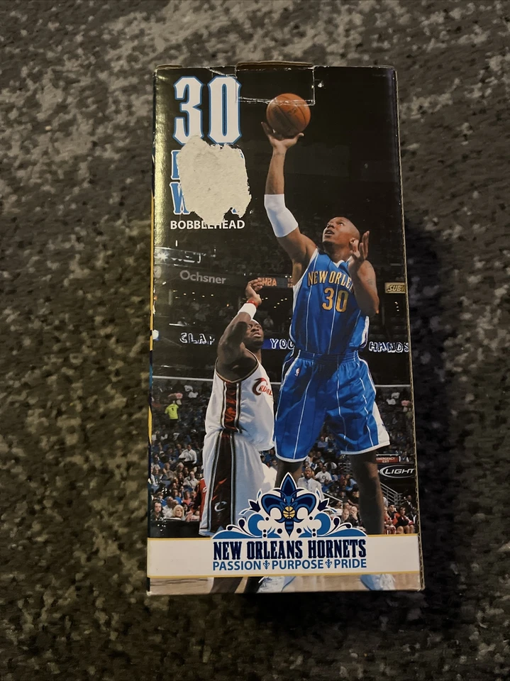 David West Bobblehead #30 New Orleans Hornets 2009 SGA Ochsner Health - Imagem 4 de 4