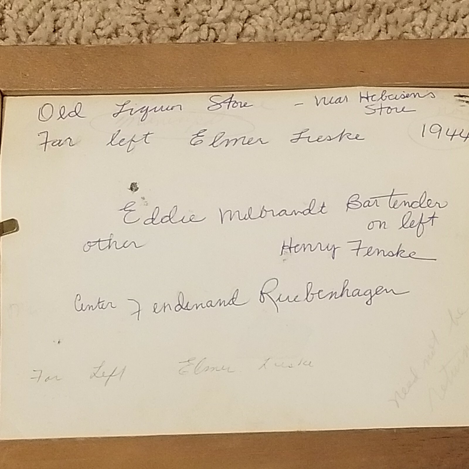 Vintage 1944 Photo Bar Bartenders Patrons Minnesota Bar Gaylord eBay