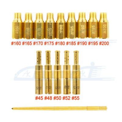CRF450X WR450F Carb Jet Sizes Keihin FCR Carburetor Jet Needle Kit – For Honda YFZ450, TRX450R, WR450F, CRF450X, Multiple Sizes Crf150r Carburetor Rebuild Kit - Foto 10