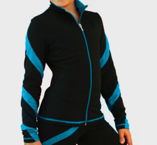 Chloe Noel Childrens Spiral Figure Skating Jacket Sizes Small to Large (J36)