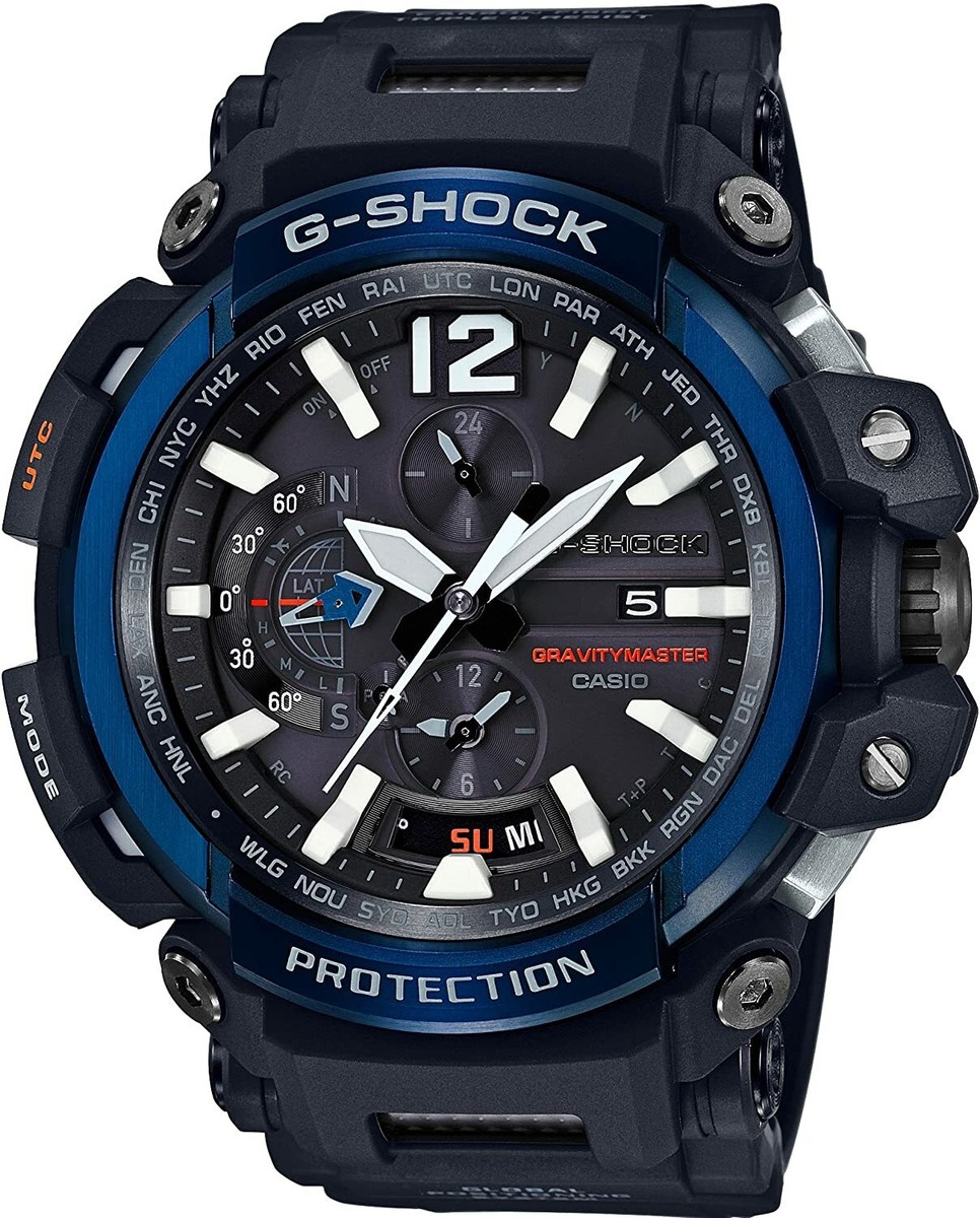 CASIO G-SHOCK Gravity Master GPW-2000-1A2JF Bluetooth GPS Men's CASIO G-SHOCK Gravity Master GPW-2000-1A2JF Bluetooth GPS Men's
