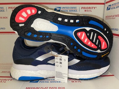 Adidas Solar Boost 4 M  Blue Running Shoes Sneakers Mens GX3036 Size 11.5 US