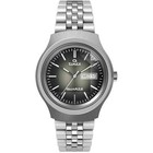 Timex Men's Watch Q Reissue Degrade Quartz Black, Grey Dial Bracelet TW2W22500