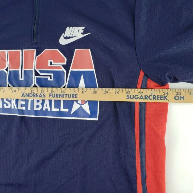 Nike Team USA Basketball 2016 Olympic Warm up Sz L Shooter Top T 