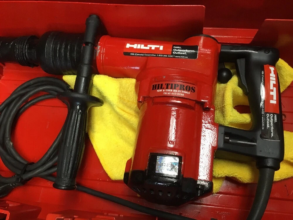 HILTI TE 60 HAMMER DRILL PREOWNED GERMANY MADE FREE TABLET