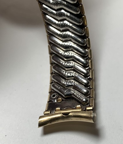 UNGEWÖHNLICHES & HERVORRAGENDES 50er Jahre Kreisler 19mm geschwungene Enden SCHALEN Design 10K YGF Armband! - Bild 14 von 17