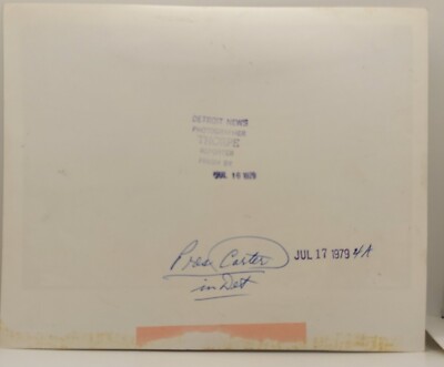 President Jimmy Carter Signed 8x10 Vintage Photo Full Signature | eBay